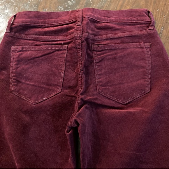 Cranberry Red Corduroy Jeans Size 2 - Picture 3 of 8